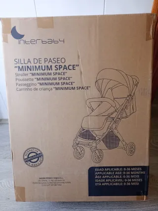 Silla de paseo bebé hasta 15 kg