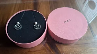 Pendientes Tous Plata y Perla SIN USAR