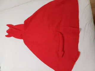 Disfraz capa demonio infantil