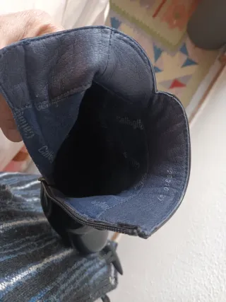 Botines negros tacón mujer