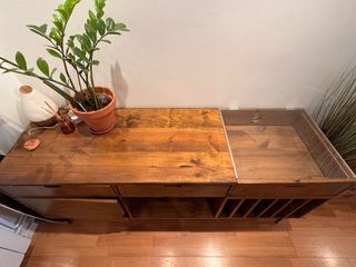 Aparador madera 2 cajones y puerta