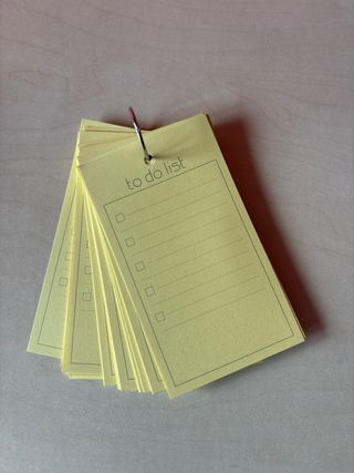 Blocchi To Do List Gialli