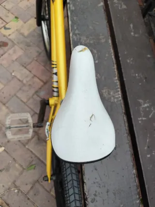 Bicicleta BMX Dorada