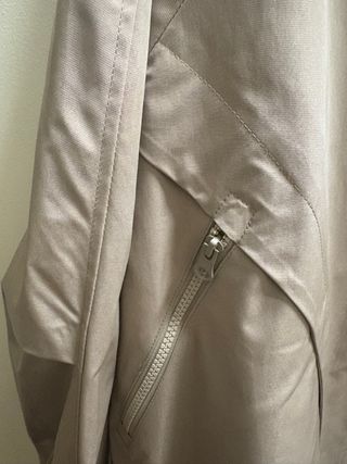 Cazadora bomber beige hombre