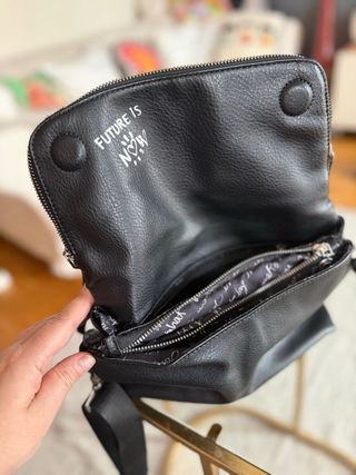 Bolso bandolera Desigual negro