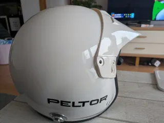 Casco Rallye Peltor Blanco xl año fabricación 2006