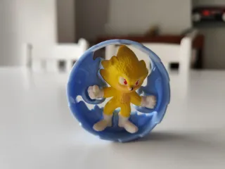 Boneco Sonic Amarelo