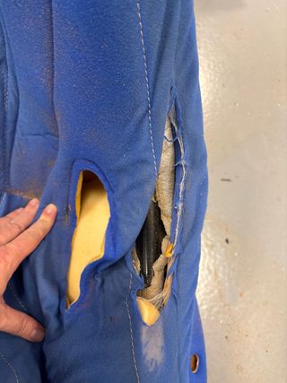 2 Baquet Sparco Sprint Azul Tubular FIA caducados