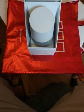 Altavoz Inteligente Google Home Gris/Blanco