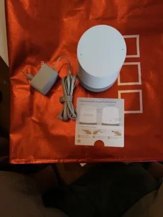 Altavoz Inteligente Google Home Gris/Blanco