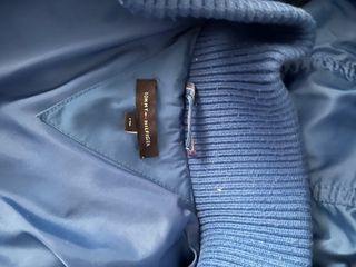 Abrigo plumífero azul Tommy Hilfiger