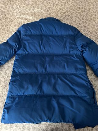 Abrigo plumífero azul Tommy Hilfiger