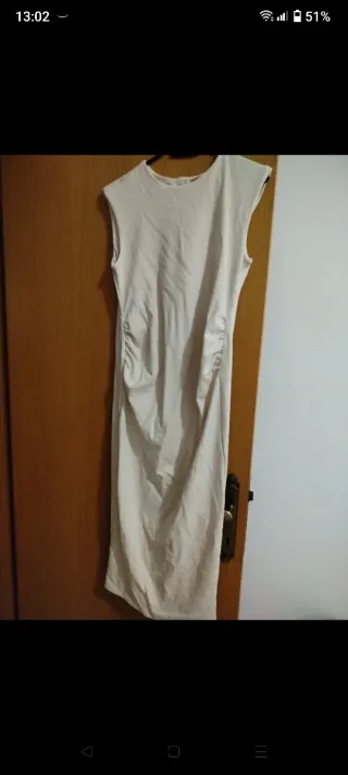 Abito premaman beige