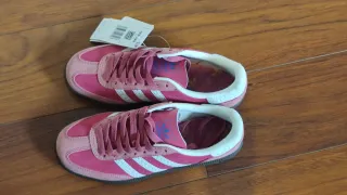 Adidas rosas de ante talla 37