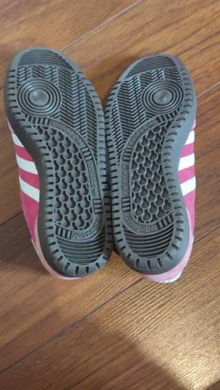 Adidas rosas de ante talla 37