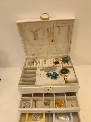 Portagioie bianco grande