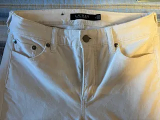 Pantalón pana mujer Ralph Lauren beige