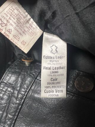 Pantalón de cuero Gipsy Negro