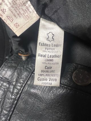 Pantalón de cuero Gipsy Negro