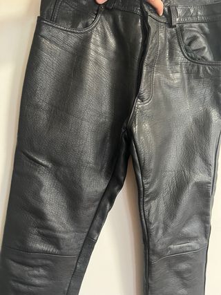 Pantalón de cuero Gipsy Negro
