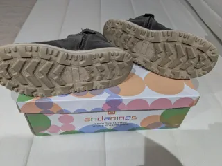 Botines niña grises Andarines