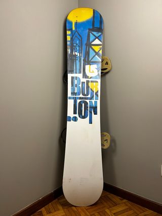 Tabla Snowboard Burton Elite 155 + Fijaciones