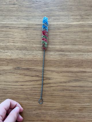 Flauta madera con funda y limpiador