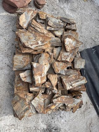 Piedra pizarra natural para decoración