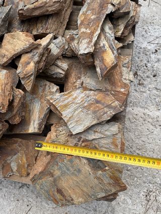 Piedra pizarra natural para decoración