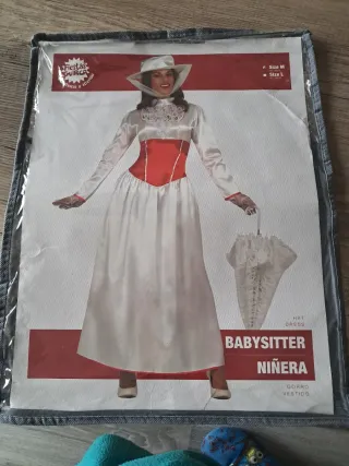 Disfraz Niñera Mary Poppins Talla M