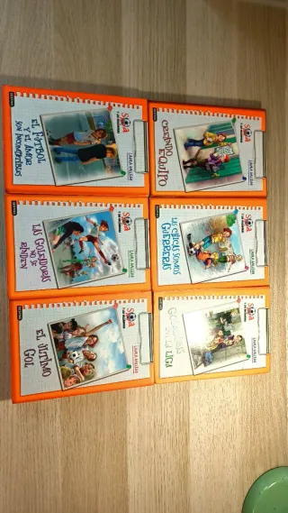 Lote 6 Libros Infantiles/Juveniles Fútbol