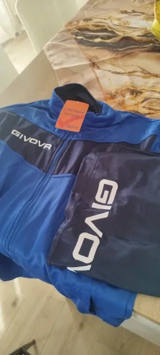 Tuta Givova Acetata XXL Blu Nuova