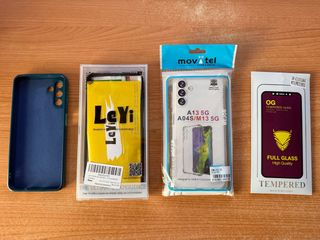 Fundas Samsung A13/A04S/M13 y Cristal Templado