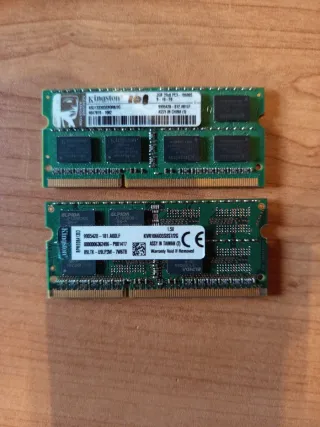 2x 2GB Kingston DDR3 PC3-10600S RAM