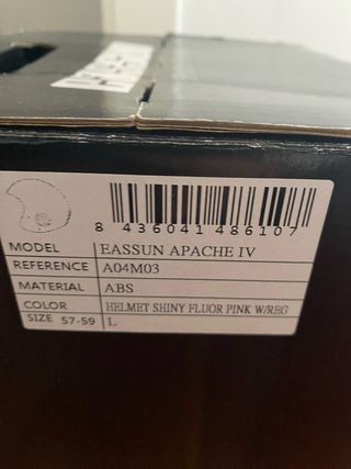 Casco esquí infantil Eassun Apache IV 57-59cm