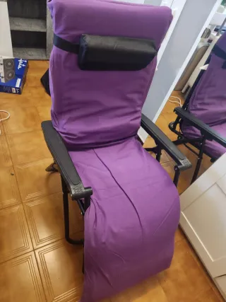 Tumbona plegable camping