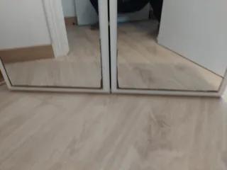 Armario de baño con espejo y dos puertas