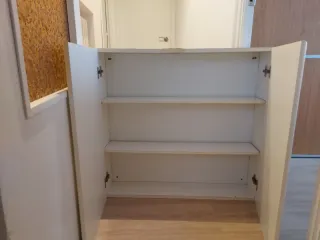 Armario de baño con espejo y dos puertas