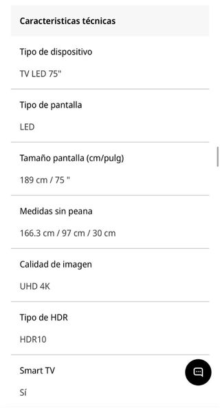 Smart TV Haier 75 UHD