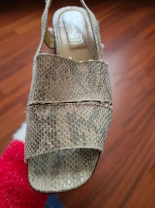 Scarpe Sintonia donna vera pelle beige 39