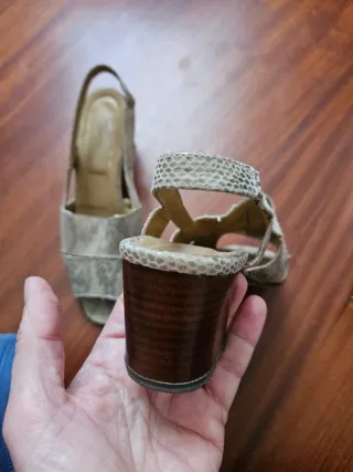 Scarpe Sintonia donna vera pelle beige 39