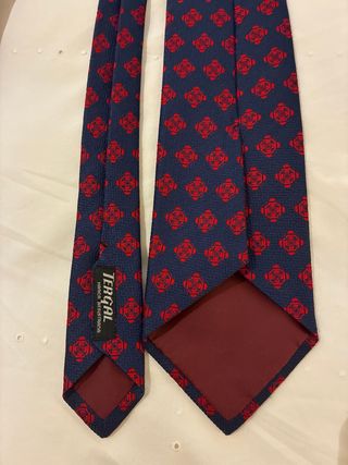 Corbatas hombre tejido sintético