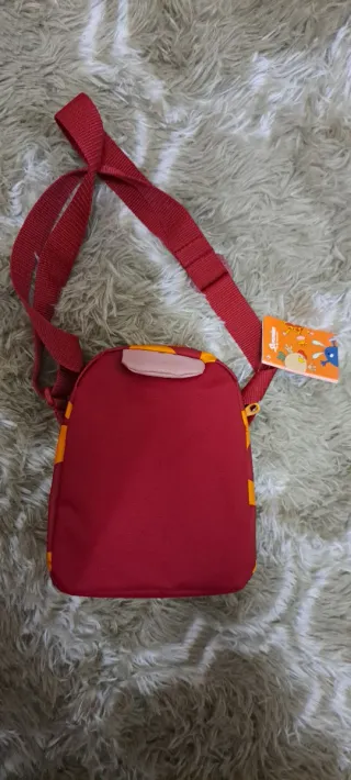 Mochila Samsonite Naranja y Roja