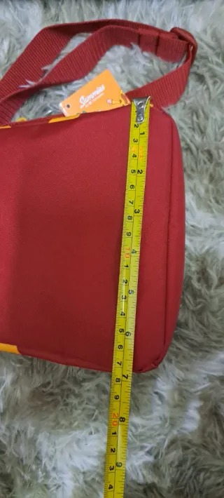 Mochila Samsonite Naranja y Roja