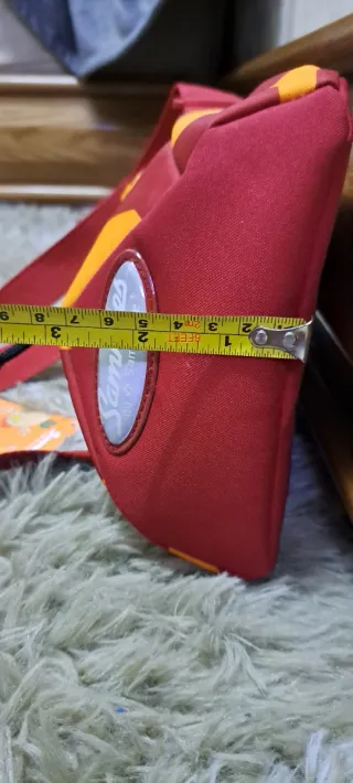 Mochila Samsonite Naranja y Roja