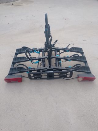 Portabicicletas para bola de remolque