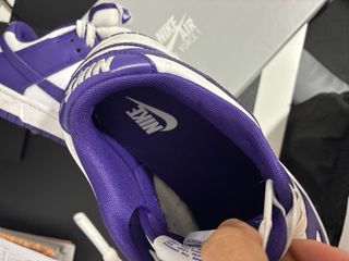 Nike Dunk Low Morado y Blanco