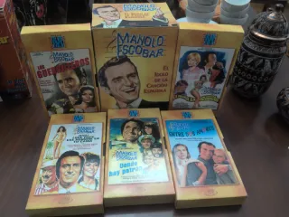 Lote 5 VHS Manolo Escobar