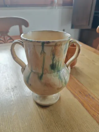 Vaso ceramica con manici