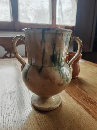 Vaso ceramica con manici